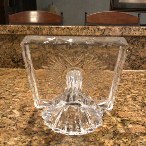 VINTAGE GODINGER LEAD CRYSTAL 8 INCH & 10 INCH PEDESTAL CAKE PLATES $60 - Picture 7 of 9
